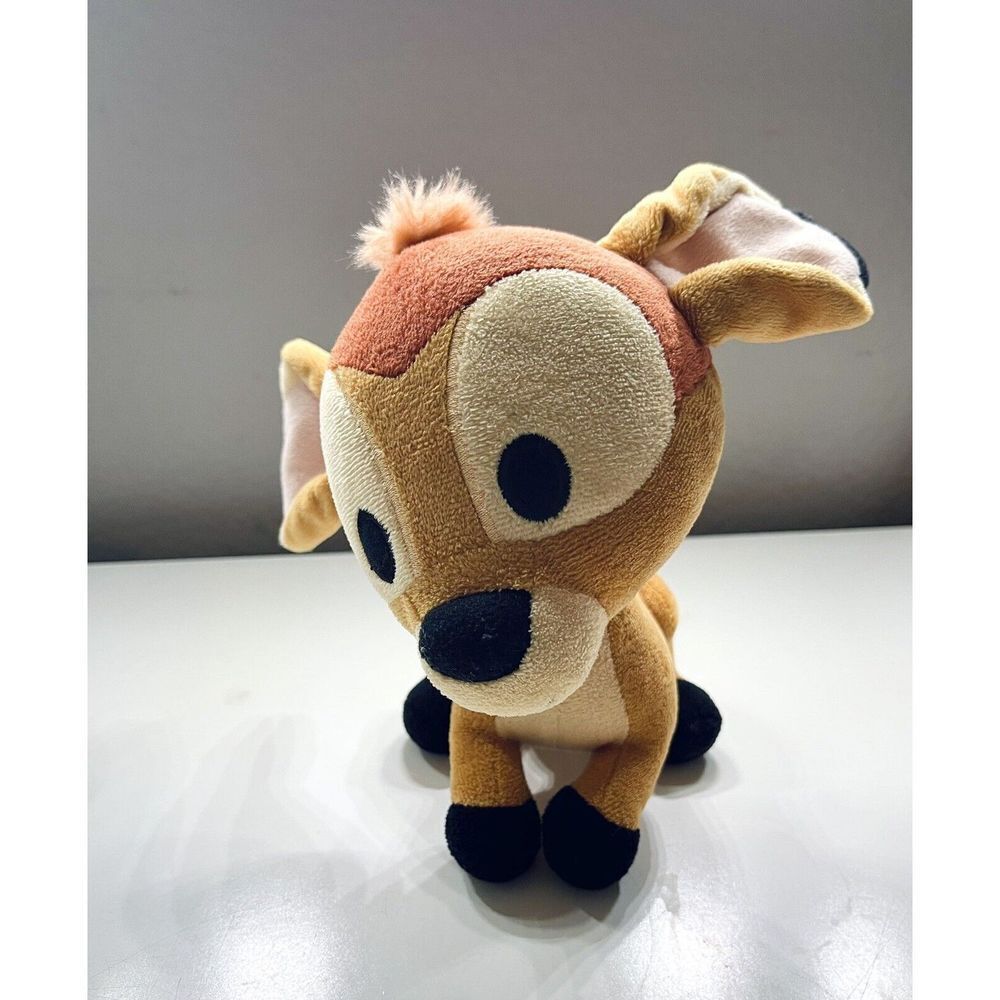 Disney Parks‎ Japan Baby Bambi Plush 8"  Big Bobble Head Kawaii Cute Stuffed
